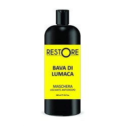 Maschera lisciante anticrespo Bava di Lumaca 1000 ml Restore Miro