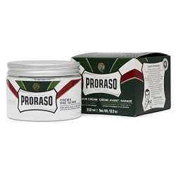 Proraso Crema Pre Barba Rinfrescante con Olio di Eucalipto e Mentoolo, 1 Vaso da 300 ml