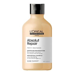 L'Oréal Professionnel Paris Shampoo Professionale per Capelli Secchi e Danneggiati Absolut Repair Serie Expert, Formula Ristrutt